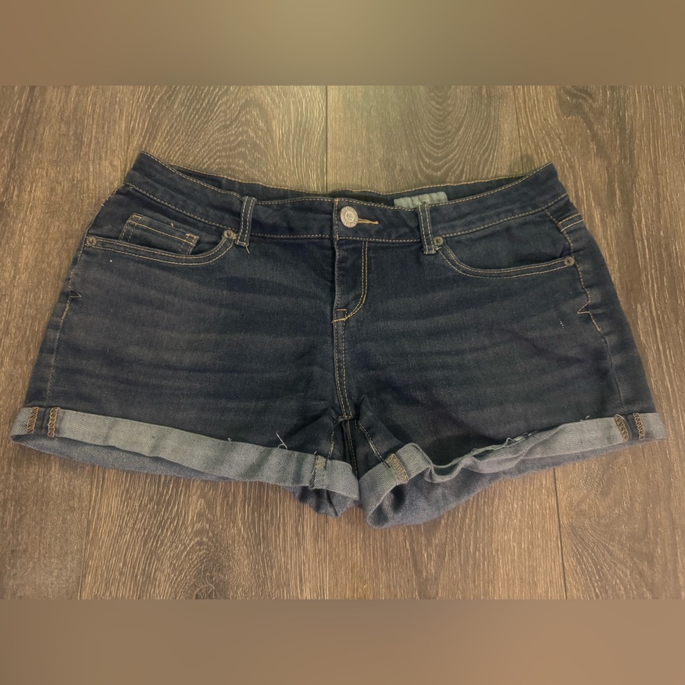 Aeropostale Dark Indigo Jean Shorts